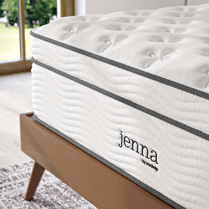Modway MOD-6085 Jenna 14" Innerspring and Foam King Mattress Modway
