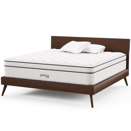 Modway MOD-6085 Jenna 14" Innerspring and Foam King Mattress Modway