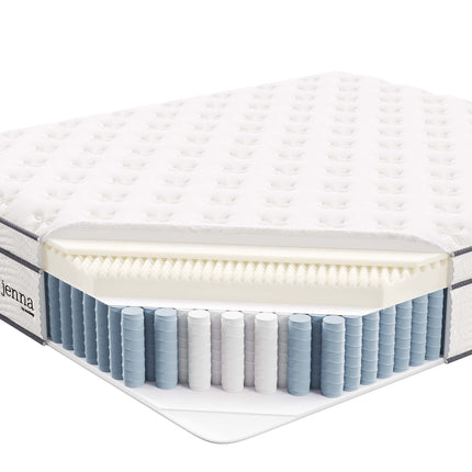 Modway MOD-6086 Jenna 14" Innerspring and Foam California King Mattress Modway