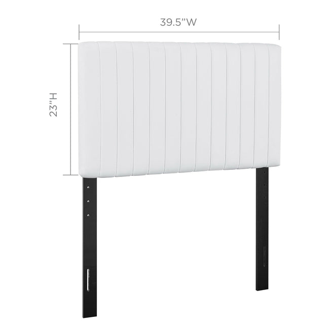 Modway MOD-6094 Keira Faux Leather Twin Headboard Modway