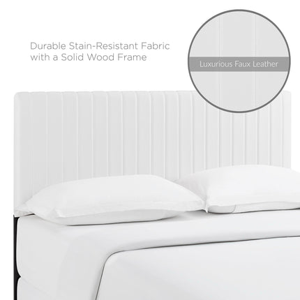 Modway MOD-6096 Keira Faux Leather Full / Queen Headboard Modway