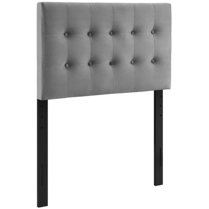 Modway MOD-6114 Emily Biscuit Tufted Performance Velvet Twin Headboard Modway