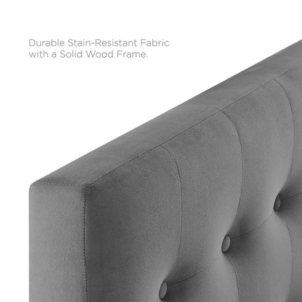 Modway MOD-6114 Emily Biscuit Tufted Performance Velvet Twin Headboard Modway