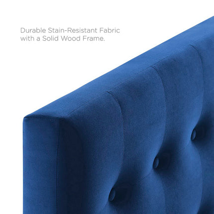 Modway MOD-6114 Emily Biscuit Tufted Performance Velvet Twin Headboard Modway