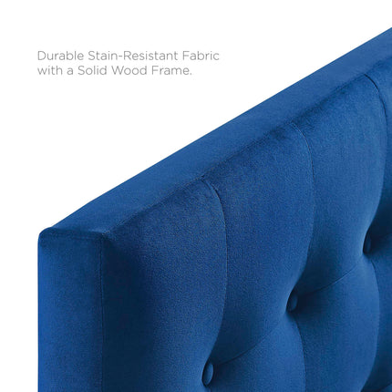 Modway MOD-6116 Emily Biscuit Tufted Performance Velvet Queen Headboard Modway