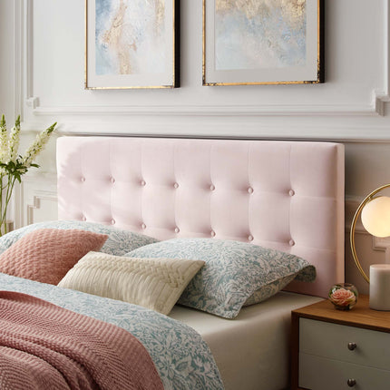 Modway MOD-6116 Emily Biscuit Tufted Performance Velvet Queen Headboard Modway
