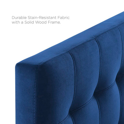 Modway MOD-6118 Lily Biscuit Tufted Performance Velvet Twin Headboard Modway