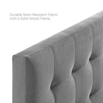 Modway MOD-6119 Lily Biscuit Tufted Performance Velvet Full Headboard Modway