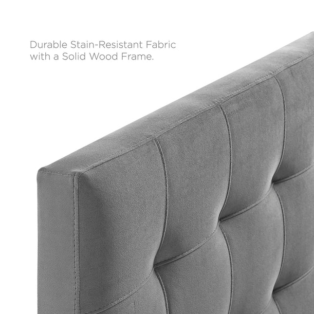 Modway MOD-6119 Lily Biscuit Tufted Performance Velvet Full Headboard Modway