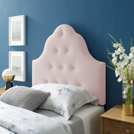 Modway MOD-6122 Sovereign Diamond Tufted Performance Velvet Twin Headboard - Plaza Home Decor