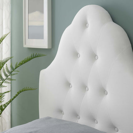 Modway MOD-6122 Sovereign Diamond Tufted Performance Velvet Twin Headboard - Plaza Home Decor