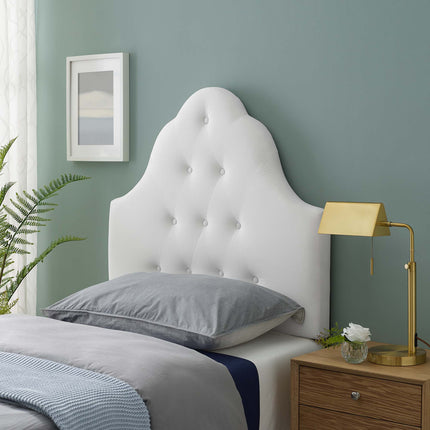 Modway MOD-6122 Sovereign Diamond Tufted Performance Velvet Twin Headboard - Plaza Home Decor