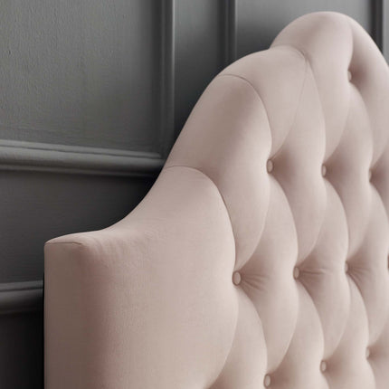 Modway MOD-6124 Sovereign Diamond Tufted Performance Velvet Queen Headboard - Plaza Home Decor