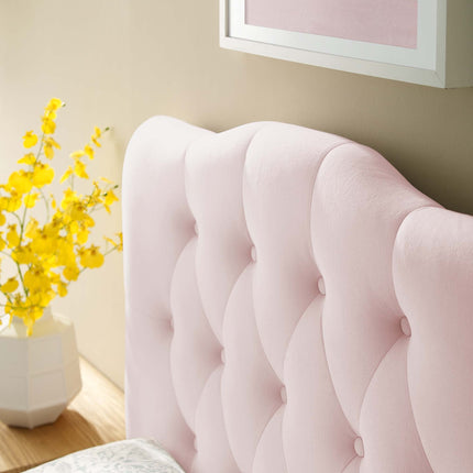 Modway MOD-6126 Annabel Diamond Tufted Performance Velvet Twin Headboard Modway
