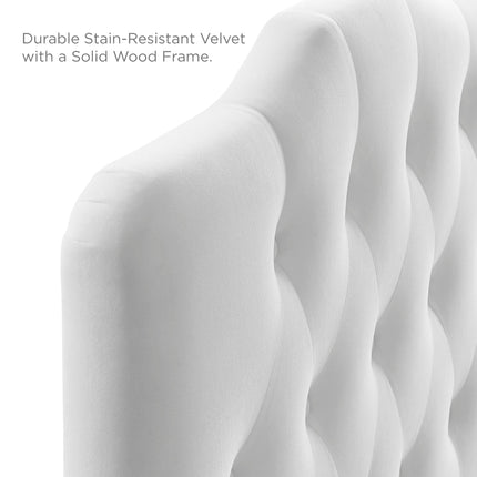 Modway MOD-6126 Annabel Diamond Tufted Performance Velvet Twin Headboard Modway