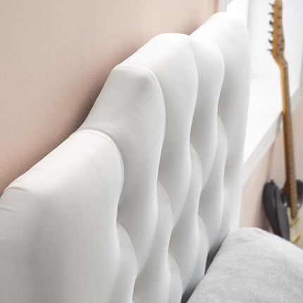 Modway MOD-6126 Annabel Diamond Tufted Performance Velvet Twin Headboard Modway