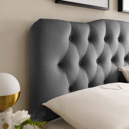 Modway MOD-6127 Annabel Diamond Tufted Performance Velvet King Headboard Modway