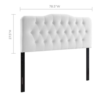 Modway MOD-6127 Annabel Diamond Tufted Performance Velvet King Headboard Modway