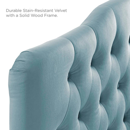 Modway MOD-6128 Annabel Diamond Tufted Performance Velvet Full Headboard Modway