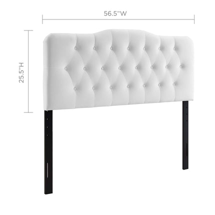 Modway MOD-6128 Annabel Diamond Tufted Performance Velvet Full Headboard Modway