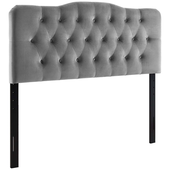Modway MOD-6129 Annabel Diamond Tufted Performance Velvet Queen Headboard Modway