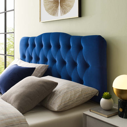 Modway MOD-6129 Annabel Diamond Tufted Performance Velvet Queen Headboard Modway