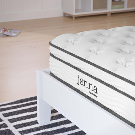 Modway MOD-6132 Jenna 8" Innerspring and Foam Narrow Twin Mattress Modway