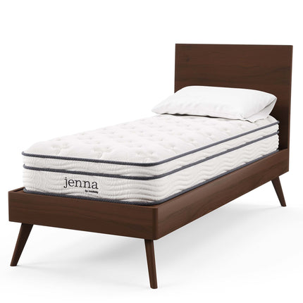 Modway MOD-6132 Jenna 8" Innerspring and Foam Narrow Twin Mattress Modway
