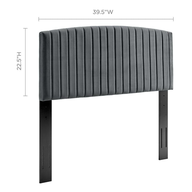 Modway MOD-6140 Rebecca Performance Velvet Twin Headboard Modway
