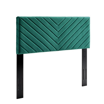 Modway MOD-6143 Alyson Angular Channel Tufted Performance Velvet Twin Headboard Modway