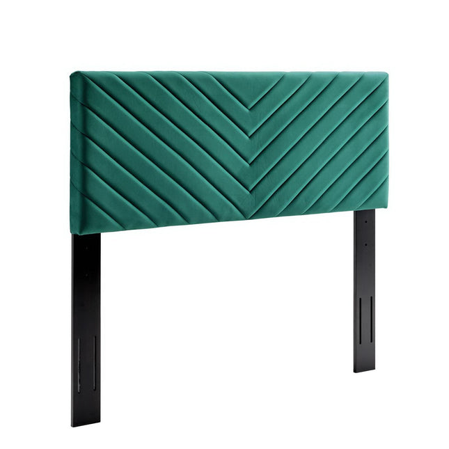 Modway MOD-6143 Alyson Angular Channel Tufted Performance Velvet Twin Headboard Modway