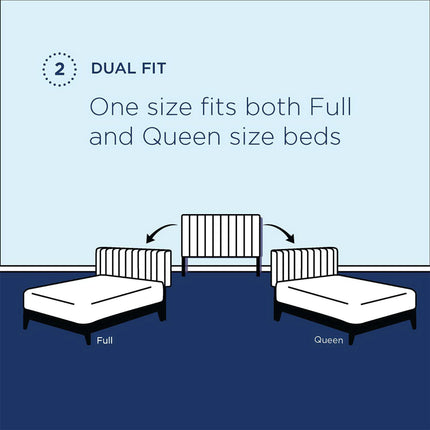 Modway MOD-6144 Alyson Angular Channel Tufted Performance Velvet Full / Queen Headboard Modway