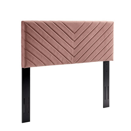 Modway MOD-6144 Alyson Angular Channel Tufted Performance Velvet Full / Queen Headboard Modway