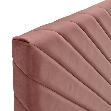 Modway MOD-6144 Alyson Angular Channel Tufted Performance Velvet Full / Queen Headboard Modway