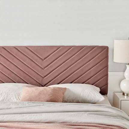 Modway MOD-6144 Alyson Angular Channel Tufted Performance Velvet Full / Queen Headboard Modway