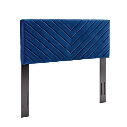 Modway MOD-6144 Alyson Angular Channel Tufted Performance Velvet Full / Queen Headboard Modway