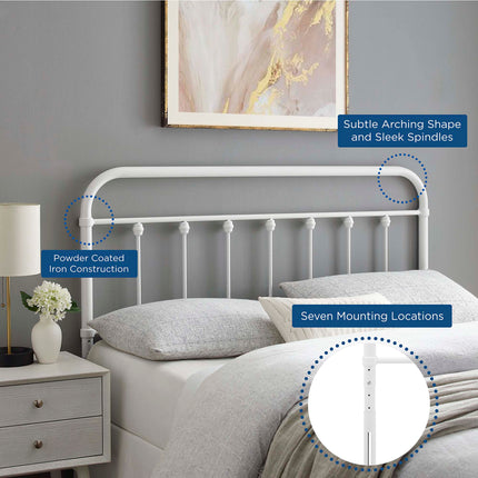 Modway MOD-6152 Sage Metal Twin Headboard Modway