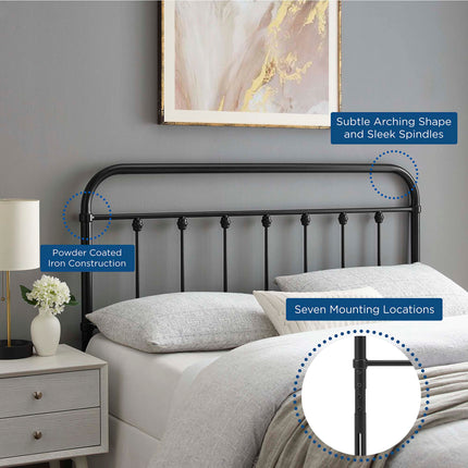 Modway MOD-6153 Sage Metal Full Headboard Modway