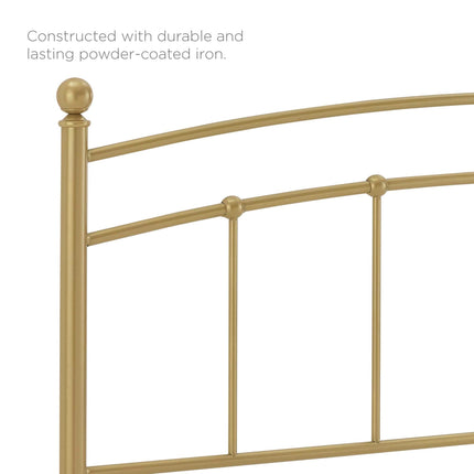 Modway MOD-6158 Abigail Metal Queen Headboard Modway