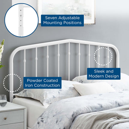 Modway MOD-6164 Lennon Metal Twin Headboard Modway