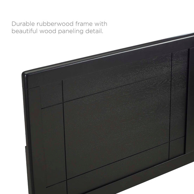 Modway MOD-6223 Archie Wood King Headboard Modway
