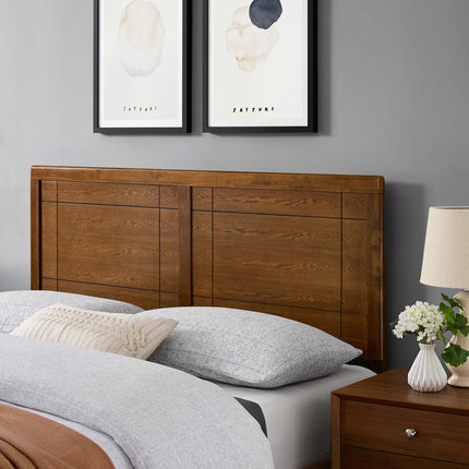 Modway MOD-6223 Archie Wood King Headboard Modway