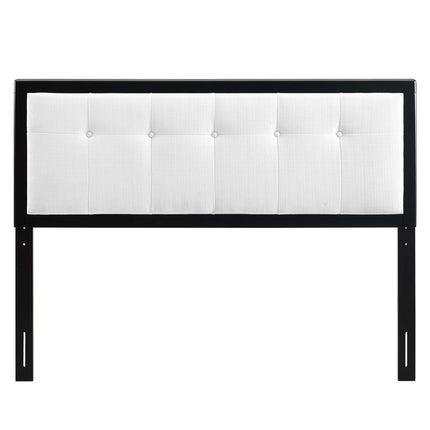 Modway MOD-6224 Draper Tufted Fabric and Wood Twin Headboard Modway