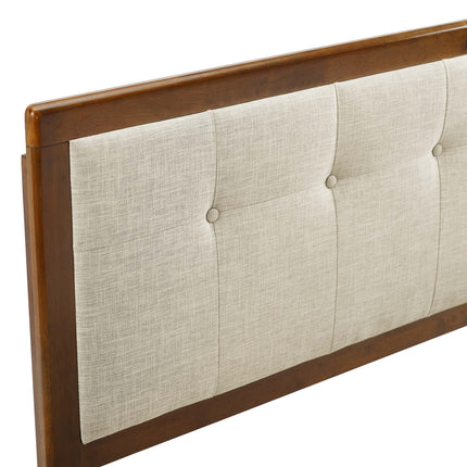 Modway MOD-6225 Draper Tufted Fabric and Wood Full Headboard Modway