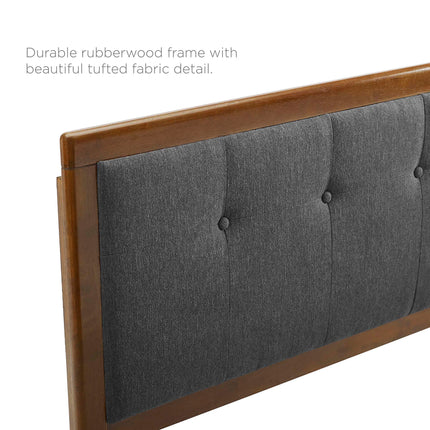 Modway MOD-6225 Draper Tufted Fabric and Wood Full Headboard Modway