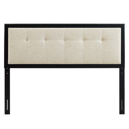 Modway MOD-6226 Draper Tufted Fabric and Wood Queen Headboard Modway