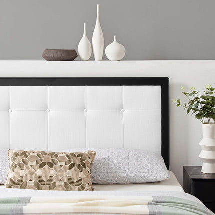 Modway MOD-6227 Draper Tufted Fabric and Wood King Headboard Modway