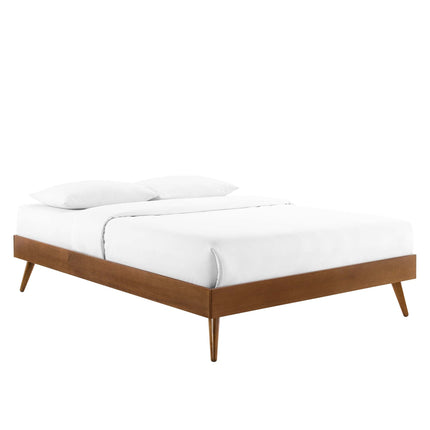 Modway MOD-6388 Bridgette Wood Queen Platform Bed With Splayed Legs Modway