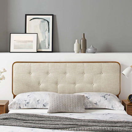 Modway MOD-6232 Collins Tufted Fabric and Wood Twin Headboard Modway
