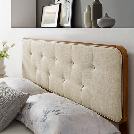 Modway MOD-6232 Collins Tufted Fabric and Wood Twin Headboard Modway